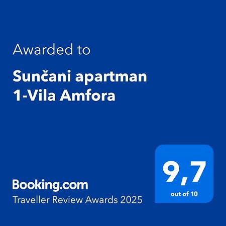 Suncani Apartman 1-Vila Amfora Budva Dış mekan fotoğraf